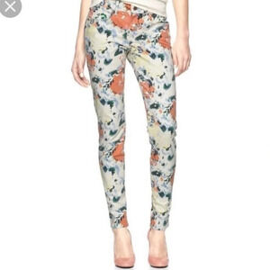 GAP Maternity Floral Jeggings